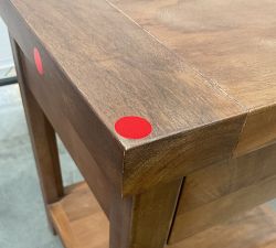 Open Box: Reed Nightstand (19.5"W x 22"H) - Antique Umber