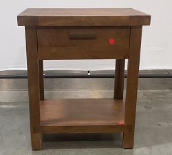Open Box: Reed Nightstand (19.5"W x 22"H) - Antique Umber