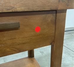 Open Box: Reed Nightstand (19.5"W x 22"H) - Antique Umber