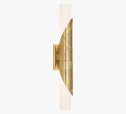 Deane Glass Double Tube Sconce (25'')