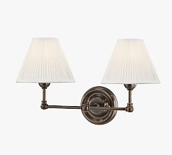 Gary Metal Double Sconce (11")