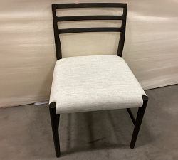 Open Box: Quincy Basketweave Dining Chair - Black
