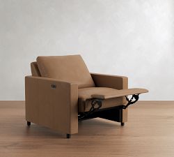 Westwood Slim Arm Leather Power Recliner