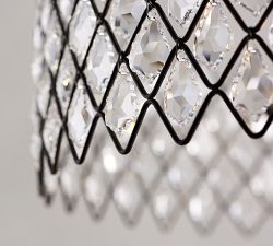 Arden Crystal Hoop Chandelier (30")