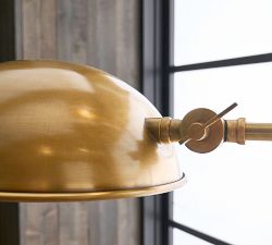 Bergen Metal Task Floor Lamp (57")