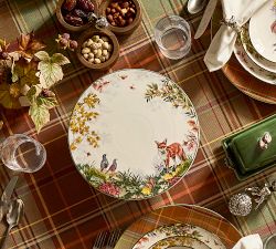 Woodrow Plaid Cotton Table Throw