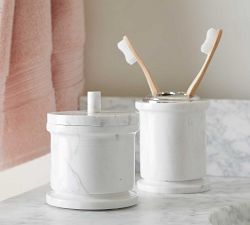 Monique Lhuillier Marble Bathroom Accessories