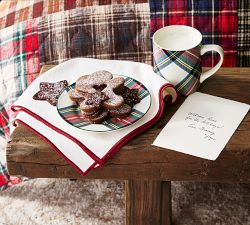 Stewart Plaid Stoneware Mugs - Set of 4
