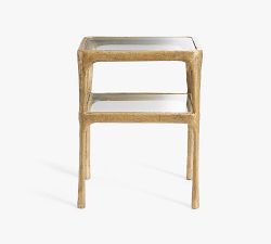 Bodhi Metal Nightstand (18")