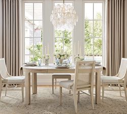 Aptos Round Extendable Dining Table (50"-84")