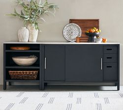 Malibu Metal Outdoor Kitchen Double Cabinet (58")