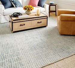 Custom Capitola Hand-Tufted Wool Rug