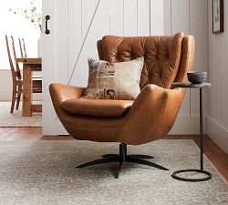 Duke Round Metal Accent Table (10")
