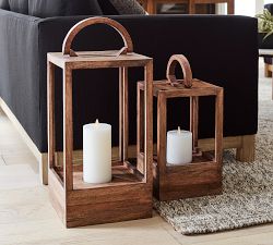 Decker Mango Wood Lantern Collection