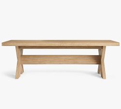 Modern Farmhouse Extendable Dining Table (76"-112")