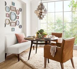 Classic Leather Dining Armchair