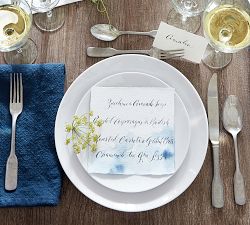 Classic Coupe Porcelain Dinner Plates