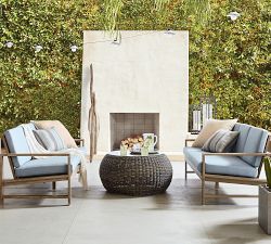 Sunbrella® Dayren Striped Outdoor Pillow