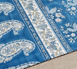 Regan Block Print Reversible Cotton Placemats - Set of 4