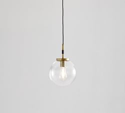 Camryn Glass Globe Pendant (9")