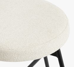 Maison Round Swivel Accent Stool (18")