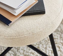 Maison Round Swivel Accent Stool (18")