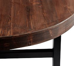 Griffin Round Reclaimed Wood Coffee Table (36")