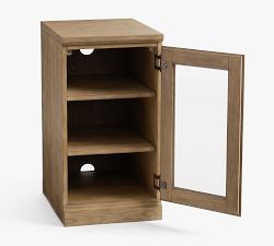Printer's Single Glass Door Cabinet (16")
