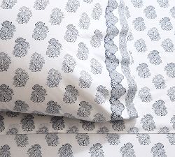 Roller Rabbit Paisley Block Pillowcases - Set of 2