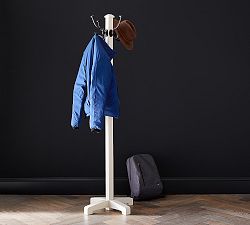 Aubrey White Coat Rack, Dutch White