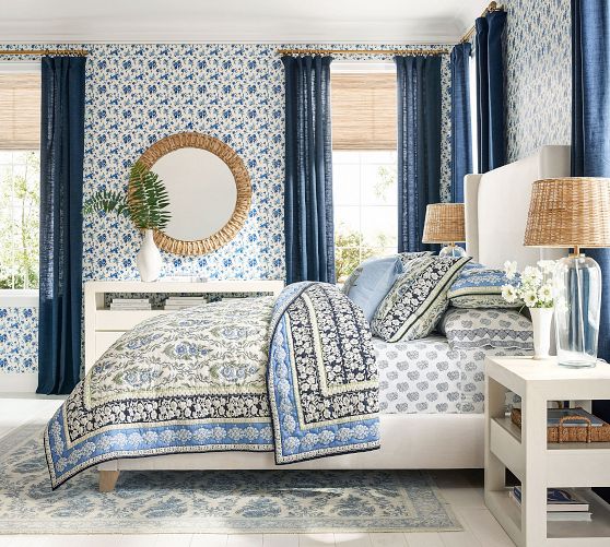 Roller Rabbit Trellis Floral Quilt by Pottery Barn