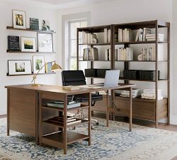 Bloomquist Open Bookcase with Drawer (37")
