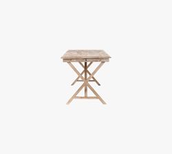 Jessie Reclaimed Wood Extending Writing Desk (53.5")