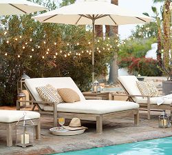 Indio Eucalyptus Umbrella Stand Side Table (21")