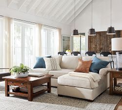 Pieced Leather Pillow Cover