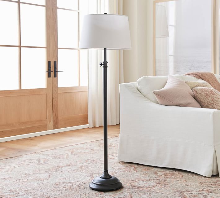 Chelsea Metal Adjustable Floor Lamp (50