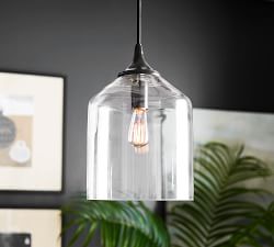 City Glass Pendant (10")