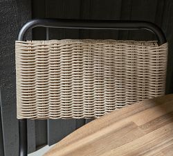 Tulum Wicker Patio Stacking Outdoor Dining Chair