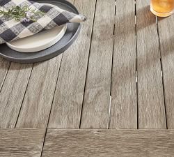 Indio Eucalyptus Drop Leaf Outdoor Dining Table (31")