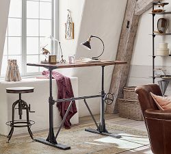 Pittsburgh Adjustable Height Swivel Barstool