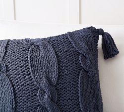 Bluma Handknit Pillow Cover