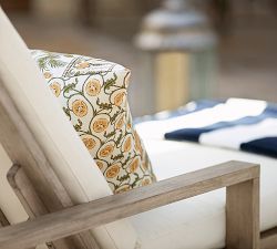 Indio Eucalyptus Outdoor Single Chaise Lounge