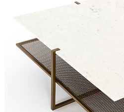 Hyla Square Marble Coffee Table (41")