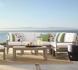 Indio Eucalyptus 6-Piece Outdoor Sectional (101")
