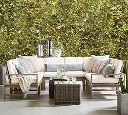 Indio Eucalyptus 8-Piece Outdoor Sectional (106")
