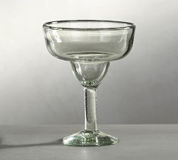 Santino Handcrafted Recycled Margarita Glasses