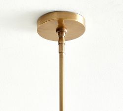 Wright Metal Round Indoor/Outdoor Pendant (12")