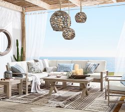 Sunbrella® Alisa Suzani Jacquard Outdoor Pillow