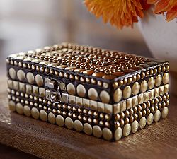 Embellished Nailhead Box