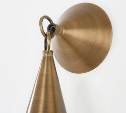 Freya Metal Tapered Sconce (12")